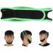 Adjustable Anti-Snoring Chin Strap for Better Sleep | Breathable Jaw Support Belt with Fluorescent Green Edge Covering - Buy Online on SooperMarket.com