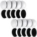 20 Pieces Mini Ink Blending Foams  Round Replacement Foam Pads White Domed Sponge Foam Refills for Card Making Embossing Painting Rendering