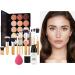 Joyeee All in One Makeup Kit - Full Starter Multipurpose Set for Women & Teen Girls | Includes Concealer Palette, Brush Sets, Primer & Powder Puff - SET003 - Buy Online on SooperMarket.com