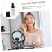 PLAFOPE Liquid Foundation Beauty Foundation Waterproof Foundation Concealer Foundation Makeup Glass Black - Buy Online on SooperMarket.com