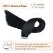 AGMITY 14 Jet Black Tape in Hair Extensions - 100% Real Human Hair, 20pcs, 40g | Remy Tape in Extensions - Buy Online on SooperMarket.com