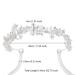 AW BRIDAL Crystal Silver Wedding Headband - Elegant Tiara Headpiece for Bride | Hair Accessories for Women - Buy Online on SooperMarket.com