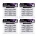 Ardell False Eyelashes Mega Individuals Knot-Free Long Black 4 Pack