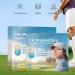 Virtcooy Sun Patch for Face Golf - 5pair UV Facial Patches - Clear UV Facial Golf Patches UV Protection Face Outdoor Protection Sun Patch for Sun Protection - Buy Online on SooperMarket.com