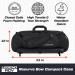 Legend RCV Recurve Bow Case with Arrow Holder - Padded Takedown Case for Archery Accessories in Black - Buy Online on SooperMarket.com