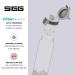 SIGG Tritan Renew 0.5L/0.75L/1.5L Drinking Bottle - Carbonated Drinks Dishwasher Safe Leak-Proof Scratch-Resistant BPA-Free - Total Clear Anthracite - Buy Online on SooperMarket.com