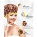 Buy Mikimini 2-Pack Waterproof Shower Hoods - Stylish & Reusable for Women Men Girls & Children | Golden Stripes Design - Buy Online on SooperMarket.com
