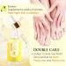 CHUCHU Nail Cuticle Oil with Jojoba, Vitamin B & E - Moisturizes, Strengthens Nails, Prevents Hangnails - Lemon Scented, 15ml - Buy Online on SooperMarket.com
