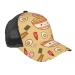 OPSREY Delicious Sweet Ramen Printed Adjustable Mesh Baseball Cap Neutral Sports Cap Delicious Sweet Ramen 5-7