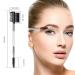 3 Pcs Dual-Head Eyebrow & Eyelash Grooming Brush Set - White - for Women & Girls - Buy Online on SooperMarket.com