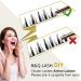 72 Cluster Lashes D Curl Natural DIY Eyelash Extensions Soft & Fluffy | UK-FD-B39-D-MIX - Buy Online on SooperMarket.com
