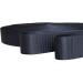 Yo-Yo2015 1 Inch Nylon Webbing Strap - 30 Yards | Durable Flat Nylon for Backpacks, Pet Leashes, Gardening Crafts - Black 01011 - Buy Online on SooperMarket.com