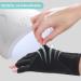 2 Pair Anti UV Gel Manicure Gloves - Professional Fingerless Protection for Nail Art DIY - Moisturizing & Skin Care - Home & Outdoor - 2 Pairs - Buy Online on SooperMarket.com