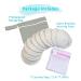 AnAnBaby Non Slip Organic Bamboo Nipple Pads for Breastfeeding 10 Pack  Washable Breast Pads with Washing Bag and Carrying Bag 4 Layers Reusable Nursing Pads 4.74" - Buy Online on SooperMarket.com