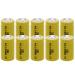 10x Exell 2/3A Size 1.2V 700mAh NiCD Rechargeable Batteries with Tabs for high power static applications (Telecoms UPS and Smart grid) electric mopeds meters radios RC devices electric tools