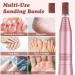 Subay 100Pcs 180 Grit Fine Sanding Bands for Nail Drill - Electric Nail Files for Acrylic Nails, Gel Manicures, and Pedicure - Silver - Buy Online on SooperMarket.com