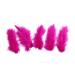 100 Pcs 3   4  Decorative Feathers  Colorful Feathers for DIY Craft Wedding Home Party Decorations (Hot Pink)