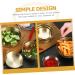Alipis Amphora Snack Plate Tomato Stainless Steel Round re-usable 13.7x12.2CM Gold - Buy Online on SooperMarket.com