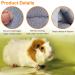 Jetisva Soft Fleece Guinea Pig Bed and Hideway Warm Hamster Bedding Rat Bedding House Small Animal Cave Bed Guinea Pig Sleeping Bag for Small Pet Chinchilla Ferret Squirrel Hedgehog Rabbit 11X15 Inch - Buy Online on SooperMarket.com