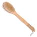 K-Pro back brush with long handle - body brush long soft and hard bristles