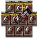 INDIANA BEEF JERKY dried meat high protein no added sugar + salami snack 18g (10 x 90g chicken jerky)