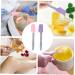 Fomiyes 6 STK Silicone Wax Spatula Set - Practical Tool for Applying Wax | Durable Wide Wax Sticks for All Your Waxing Needs - Buy Online on SooperMarket.com