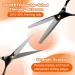 NVIYAM Hairdressing Scissors Set 15 Pieces Hair Cutting Scissors Professional Set 6.7 Inch Hair Cutting Scissors Professional Thinning Scissors Set for Women Men Children Family Hairdressing - Buy Online on SooperMarket.com