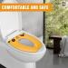 Kids Travel Potty Seat Cover - Non-Slip Foldable Toilet Pad with Carry Bag & Splash Guard - Buy Online on SooperMarket.com