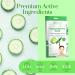 CLAIR BEAUTY Cucumber & Aloe Hydrating Under Eye Mask Patches - Moisturizing Toning & Rejuvenating | Reduces Fine Lines & Wrinkles | Reduces Dehydration & Puffiness | Made in Korea - 5 Pairs - Buy Online on SooperMarket.com