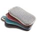 Cleaning sponge 4 pieces of microfiber kitchen sponge pot cleaner sponge reusable plaster cuisine kitchen scratch sponge multicolored