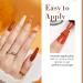 modelones Nail Polish Set Fall Winter 6 Colors Nail Polish Kit Gold Glitter Brown Quick Dry Nail Polish Manicure DIY Nail Art Salon Home Gift For Women - Buy Online on SooperMarket.com