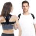 Posture Corrector for Women and Men Adjustable Upper Back Brace Breathable Back Support straightener Providing Pain Relief from Lumbar Neck Shoulder and Clavicle Back