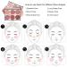 KAYNEST 6 Colors Matte Blush Palette with Marble Makeup Brush - Rose Pink Light-Luxury Contour & Highlight Face Palette (#B) - Buy Online on SooperMarket.com