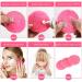 50-Count Compressed Facial Sponges - 100% Natural Cellulose Spa Sponges for Cleansing, Exfoliating, and Makeup Removal - Pink - Buy Online on SooperMarket.com