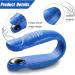 Acupuncture Point Massage Clip - Blue Plastic 2-Piece Acupressure Tool for Migraine Relief - Buy Online on SooperMarket.com