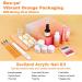 Saviland Acrylic Nail Kit with Drill - Beginner's 0.52oz Pink/Clear/White/Nudes Set for DIY Acrylic Nails at Home - Buy Online on SooperMarket.com