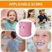 Kids Toothbrush Cup with Handle - 300ml Bathroom Toothbrush Cup Kids Cartoon Unbreakable Toothbrush Cup Adorable Bathroom Accessories for Kids Boys Girls Hixip Little Pink Pig - Buy Online on SooperMarket.com
