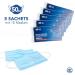 Medical IIR Standard EN14683 Certified 3-Layer Disposable Face Masks - Blue 50 Pack | BFE 98% Oral & Surgical Protection - Buy Online on SooperMarket.com