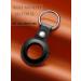 KWQ 2021 Airtag Leather Case with Key Chain | Anti-Scratch GPS Protective Cover for Backpack, Clothing Bag | Black - Buy Online on SooperMarket.com