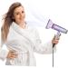 Gogogmee Foldable Hair Dryer Mini Hair Dryer for Travel Folding Hair Dryer Travel Diffuser Hair Dryer Abs - Buy Online on SooperMarket.com