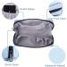 MAANGE Small Waterproof PU Leather Makeup Bag for Women - Light Blue - Buy Online on SooperMarket.com