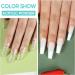 PEACECOLOR Acrylic Nail Kit 8G 2PC Clear White Acrylic Powder Set Professional Acrylic Nail Powder for Nail Acrylic Extension Nail Carving Long-Lasting No Nail Lamp Needed for Home DIY color 167 - Buy Online on SooperMarket.com