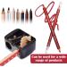 Universal Dual Eyeliner Sharpener Makeup 2 Pieces 2 Holes Dual Sharpener Eye Makeup Pencil Sharpener for Big & Small Sized Eye Pencil Sharpeners Eyebrow Pencil Sharpener Lip Liner Sharpener - Buy Online on SooperMarket.com