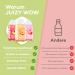 Juizy WoW Sugar-Free Beverage Syrup - 16 x 65ml Pink Grapefruit | Zero Calories Vegan Natural Drink Concentrate - Buy Online on SooperMarket.com