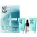 Nip+Fab Gift Set - AM to PM Trio Set The Full Cycle of Hydration for Plump Smooth Dewy Face Skin Bestselling Hyaluronic Fix Extreme4 Range