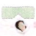 Natural Jade Sleep Mask & Blindfold  Jade Eye Mask for Hot and Cold Anti Aging Therapy  Help Reduce Puffy Eyes/Sinus/Headache/Migraine Relief
