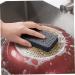 12Pcs Dish Sponge Non-Scratch Scrub Sponge Absorbent Kitchen Sponges Quick Foaming Dish Scrubber Pads for Effortless Cleaning Dishes Pots Pans Black - Buy Online on SooperMarket.com