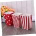 KOMBIUDA 48pcs Gift Bag Candy Bar Bag Party Candy Cartons Popcorn Carton Candy Buffet Bags Party Bag Disposable Chicken Popcorn Box medium Red - Buy Online on SooperMarket.com