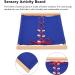 Fidget Blanket for Dementia Adult Shoe Laces Buckle Dress Learning Board Elderly Senior Basic Skills Develop Sensory Activity Board - Buy Online on SooperMarket.com