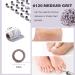 Sanding Bands for Nail Drill - 75pcs #80#120#180 Grit Manicure Efile Sanding Bits Replacement - 3/32 Inch Grinding Polishing Nail Sanding Bands - Ideal for Manicures and Pedicures - Buy Online on SooperMarket.com